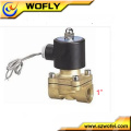 2w250-25 válvula de solenoide de irrigación normalmente cerrada de 1 pulgada fabricante